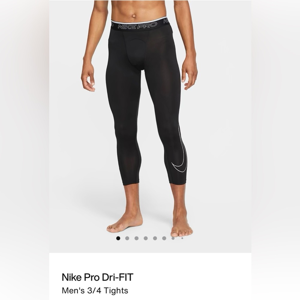 Men’s Nike Pro 3/4 tights size Medium